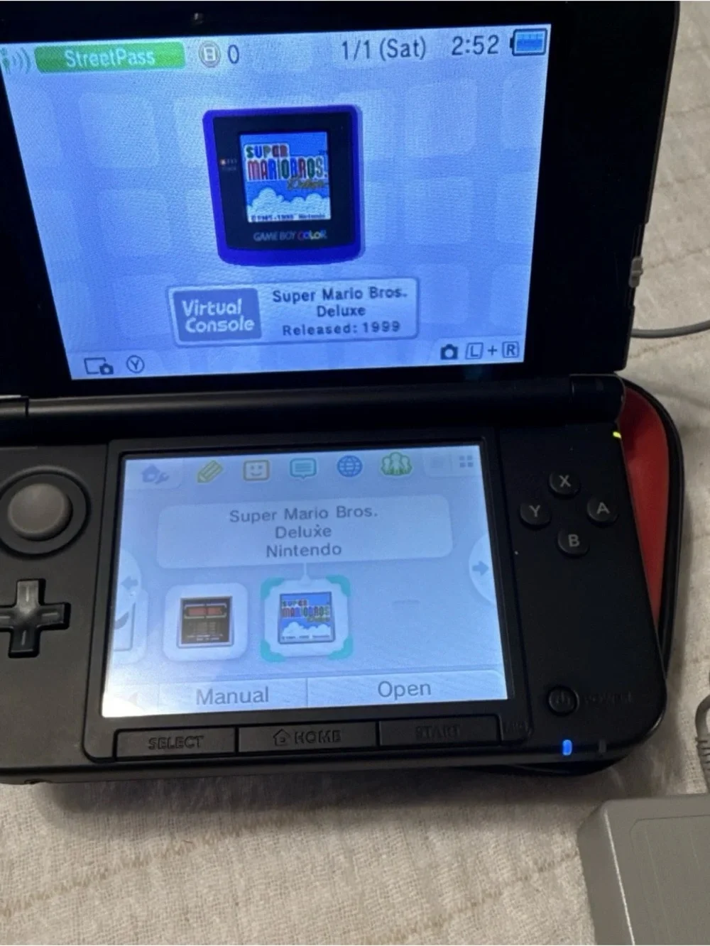 Nintendo 3DS XL Blue Handheld Console